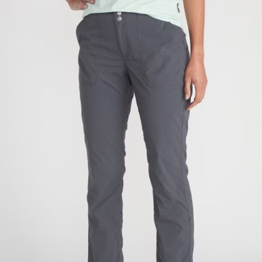 ExOfficio Vianna Hiking Pant with Insect Shield. Size 6. Gray.